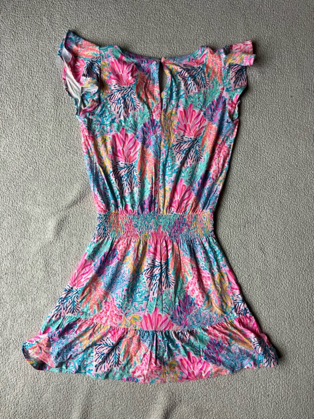 NWT LILLY PULITZER RAVI ROMPER MULTICOLOR WOMENS SMALL VIBRANT - Picture 2 of 8